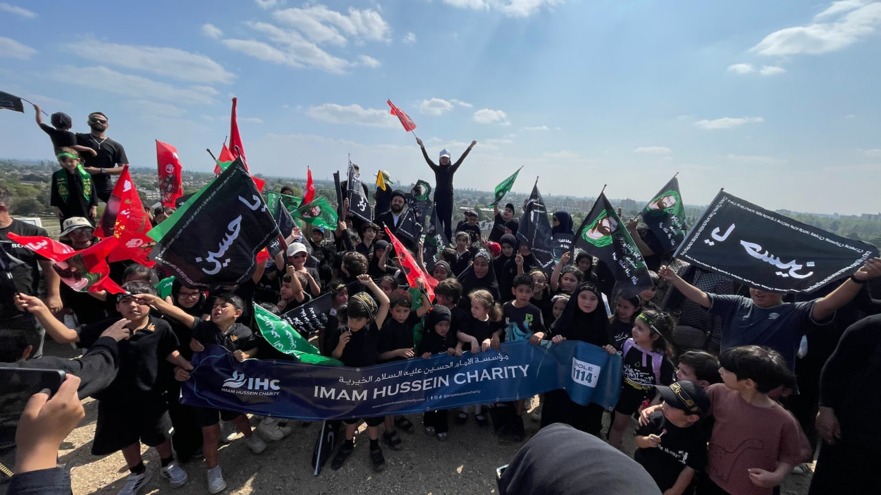 Children taking part in Arbaeen Minis